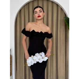 Popi adonna Yaka Kalem Elbise