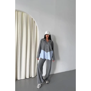 POYVİKON  POPİN PARÇAI GÖEK PANTOON TAKI  Gri