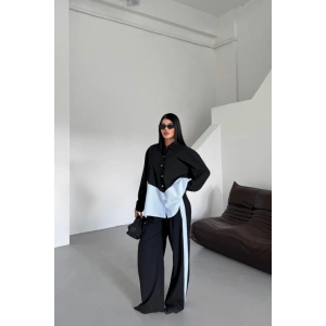 POYVİSKON  POPİN PARÇAI GÖEK PANTOON TAKI  Siyah