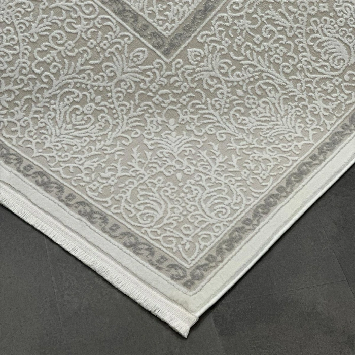 Çırağan Koleksiyonu Mikrofiber İplik Jüt Taban Lüks Halı