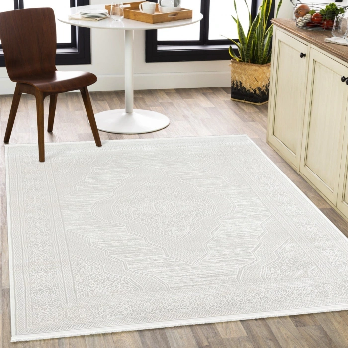 Çırağan Koleksiyonu Mikrofiber İplik Jüt Taban Lüks Halı