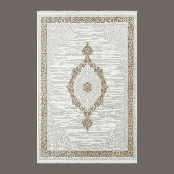 Çırağan Koleksiyonu Mikrofiber İplik Jüt Taban Lüks Halı