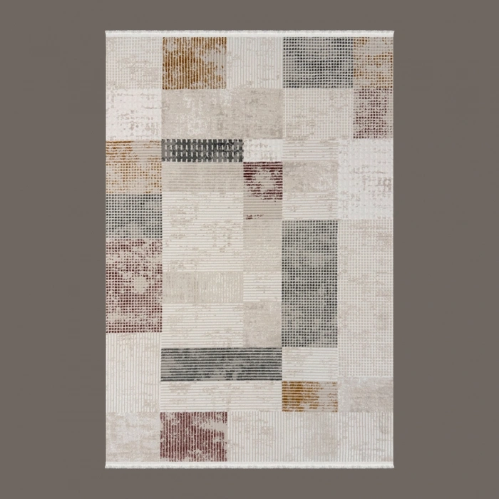 İstinye Koleksiyonu Akrilik İplik Jüt Taban Lüks Halı