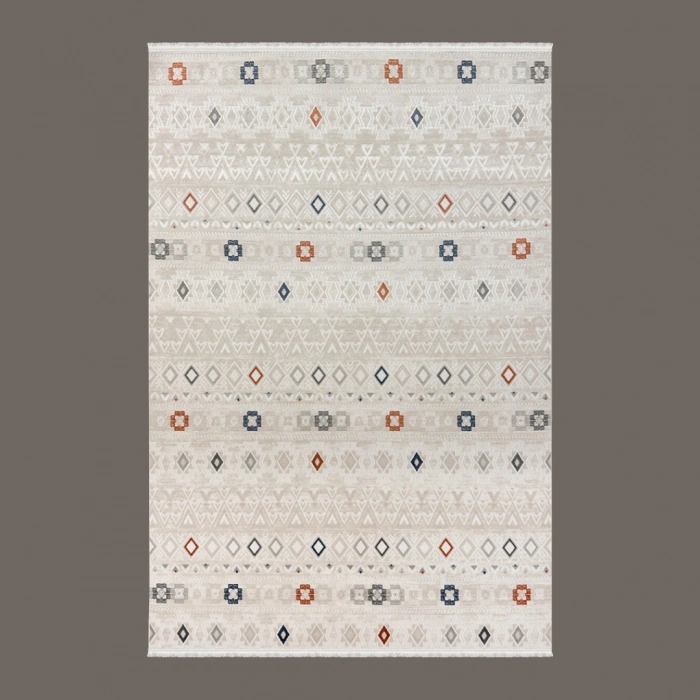 İstinye Koleksiyonu Akrilik İplik Jüt Taban Lüks Halı