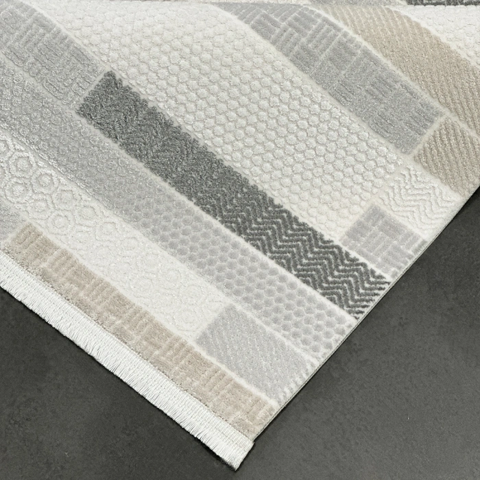 Rumeli Koleksiyonu Akrilik İplik Jüt Taban Lüks Halı