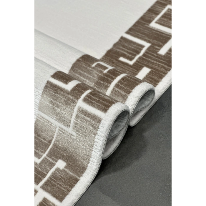 Saloon Koleksiyonu Akrilik İplik Jüt Taban Lüks Halı