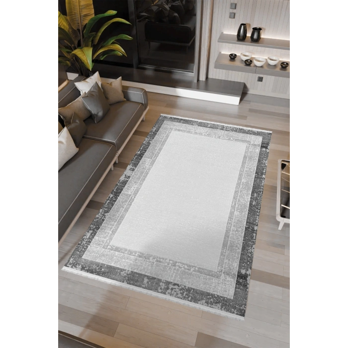 Saloon Koleksiyonu Akrilik İplik Jüt Taban Lüks Halı