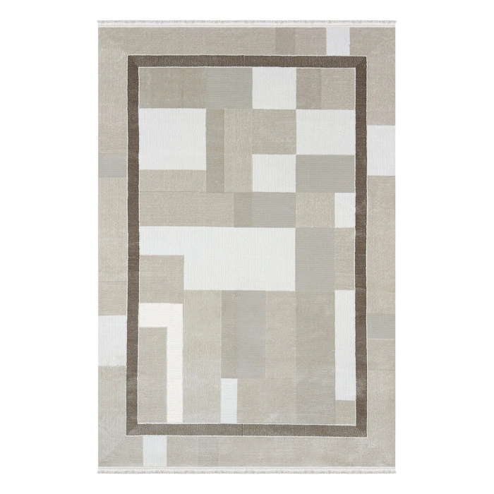 Saloon Koleksiyonu Akrilik İplik Jüt Taban Lüks Halı