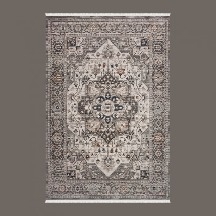 Butik Koleksiyonu Mikrofiber İplik Jüt Taban Lüks Halı