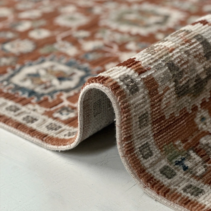 Butik Koleksiyonu Mikrofiber İplik Jüt Taban Lüks Halı