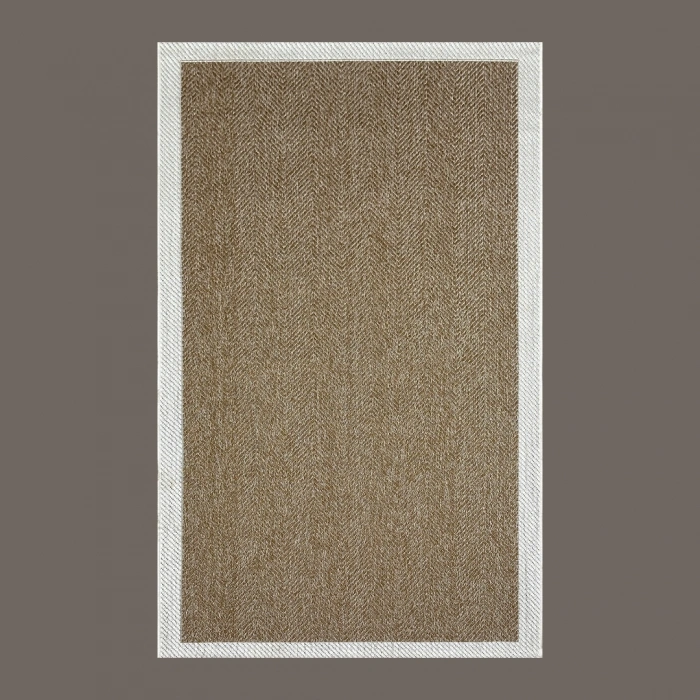Sunset Koleksiyonu Polyester İplik Jüt Taban Lüks Halı