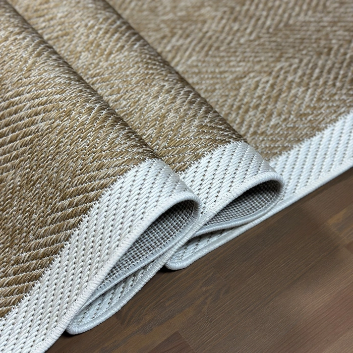 Sunset Koleksiyonu Polyester İplik Jüt Taban Lüks Halı