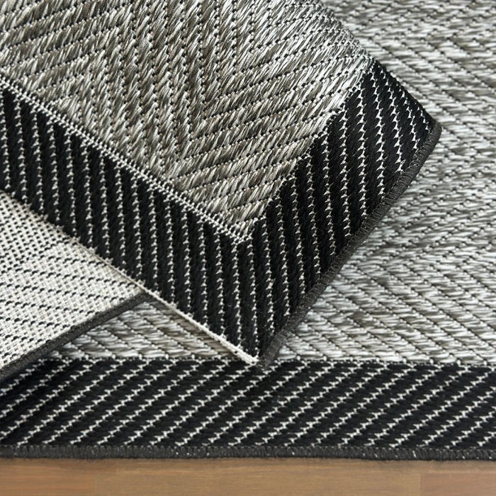 Sunset Koleksiyonu Polyester İplik Jüt Taban Lüks Halı