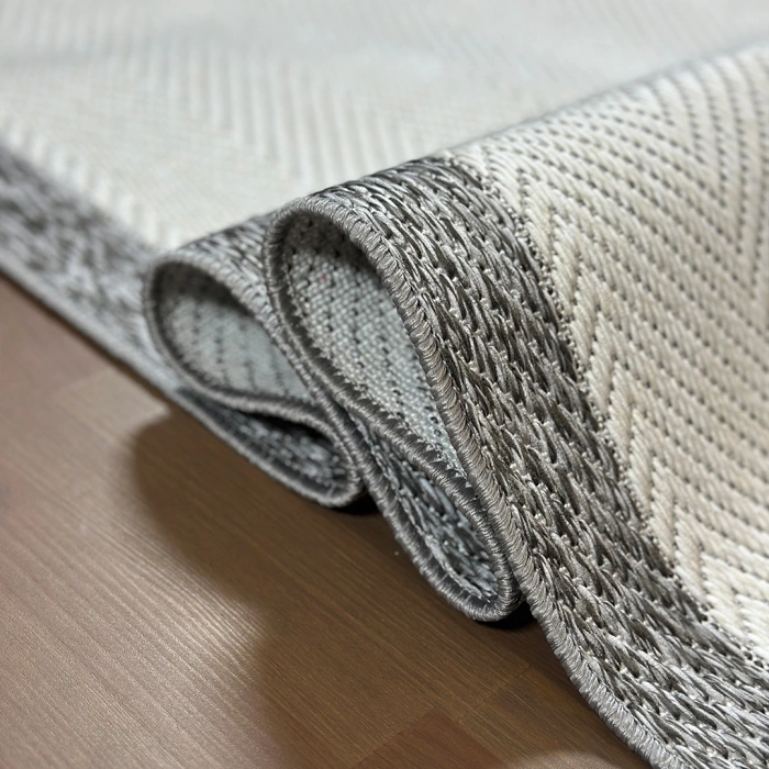 Sunset Koleksiyonu Polyester İplik Jüt Taban Lüks Halı