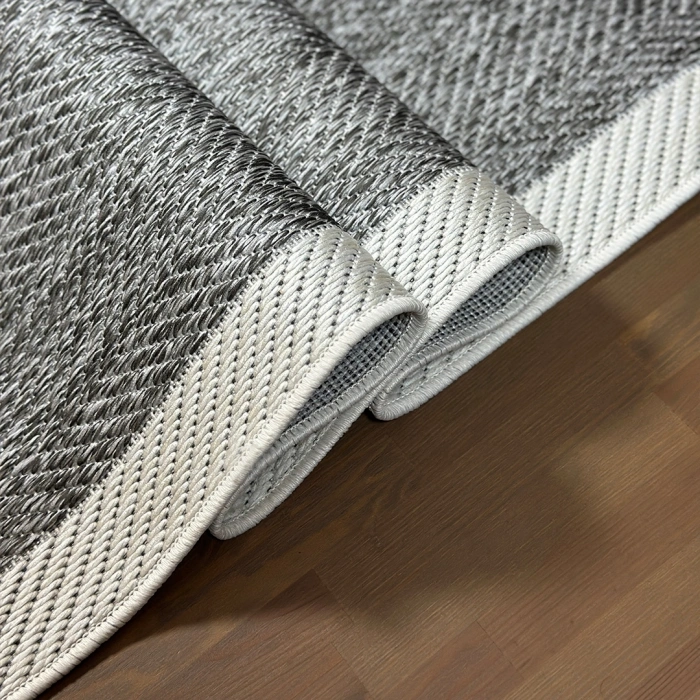 Sunset Koleksiyonu Polyester İplik Jüt Taban Lüks Halı