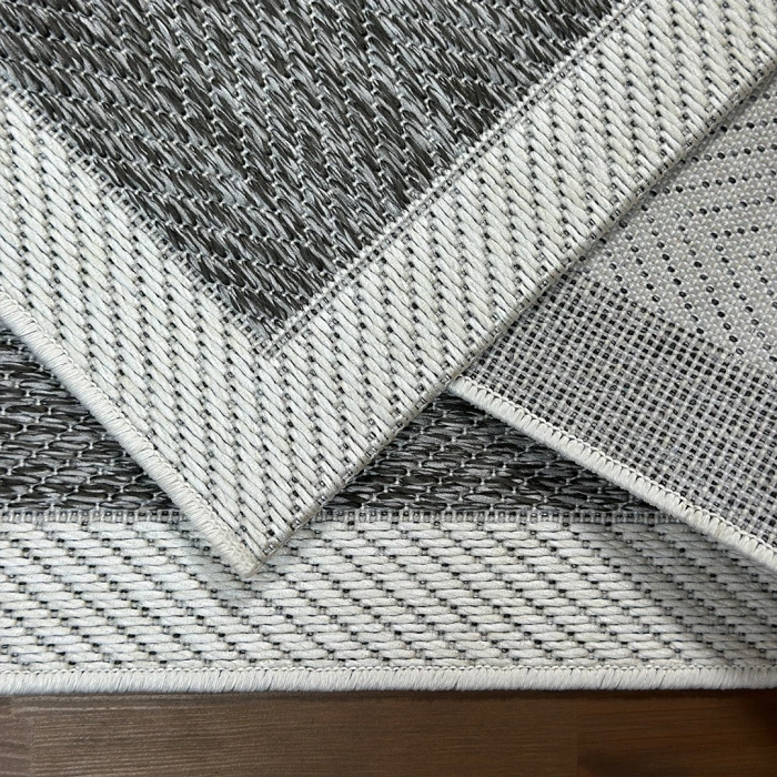 Sunset Koleksiyonu Polyester İplik Jüt Taban Lüks Halı