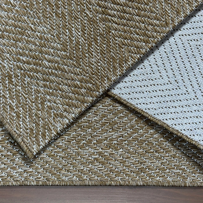 Sunset Koleksiyonu Polyester İplik Jüt Taban Lüks Halı