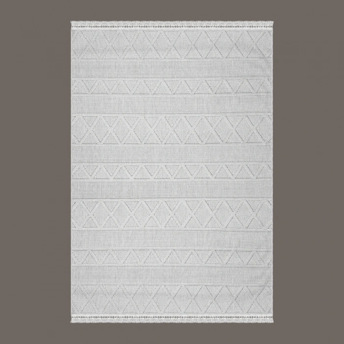 Doha Koleksiyonu Mikrofiber İplik Jüt Taban Lüks Halı