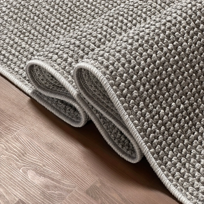 Doha Koleksiyonu Mikrofiber İplik Jüt Taban Lüks Halı