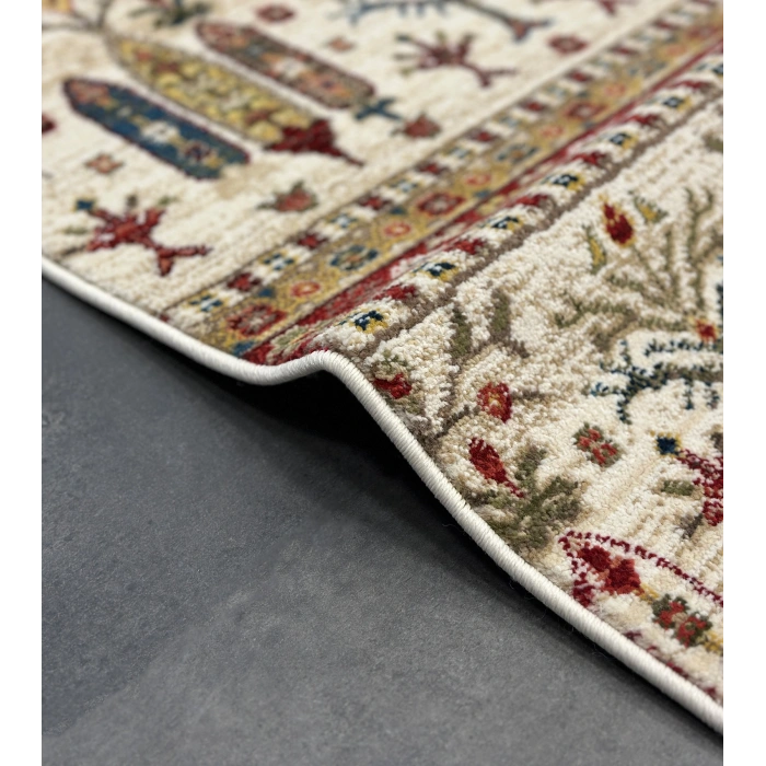 Antique Koleksiyonu Şık ve Dayanıklı Mikrofiber İplik Halı