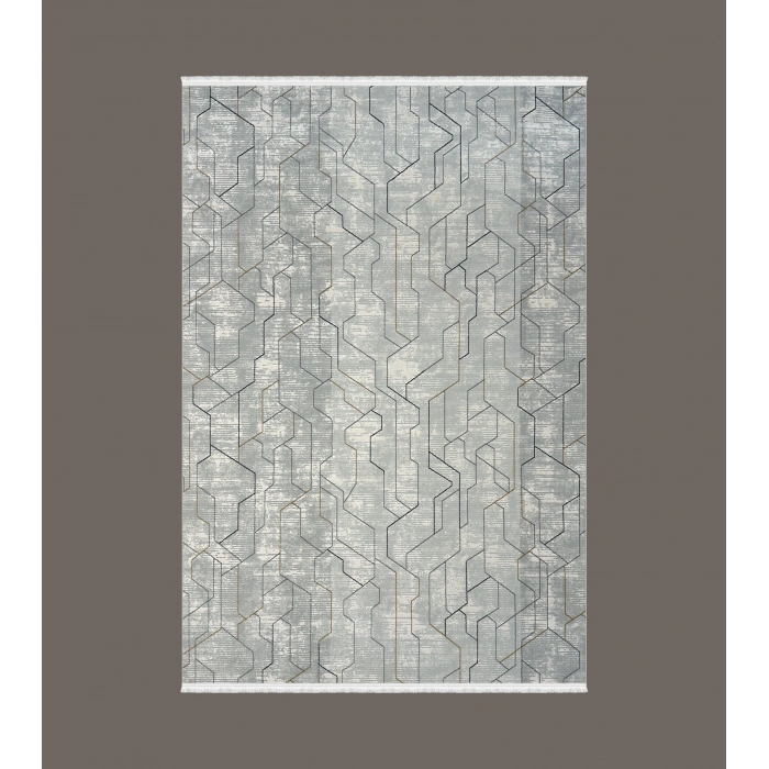 Lizbon Koleksiyonu Modern Desenli Akrilik Makine Halısı