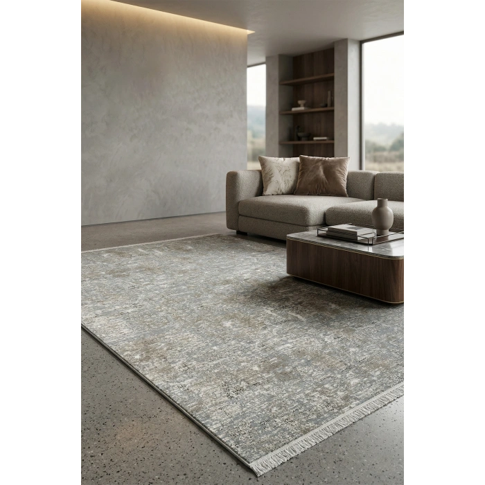 Lizbon Koleksiyonu Modern Desenli Akrilik Makine Halısı