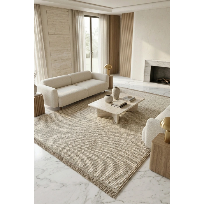 Tual Koleksiyonu Mikrofiber Düğüm İplik Halı