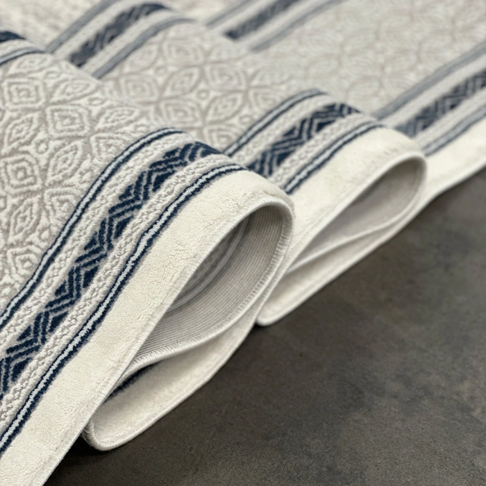 Çırağan Koleksiyonu Mikrofiber İplik Jüt Taban Lüks Halı