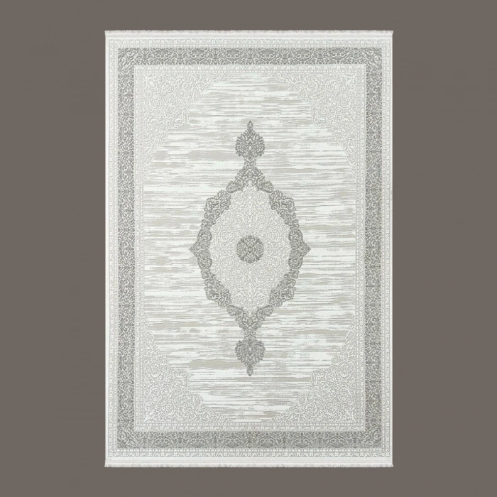 Çırağan Koleksiyonu Mikrofiber İplik Jüt Taban Lüks Halı