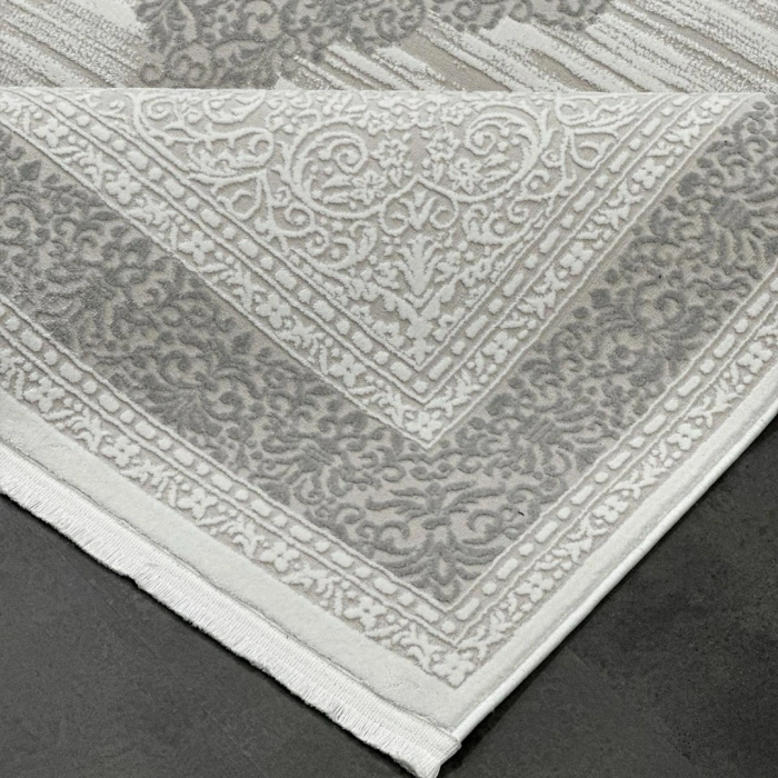 Çırağan Koleksiyonu Mikrofiber İplik Jüt Taban Lüks Halı