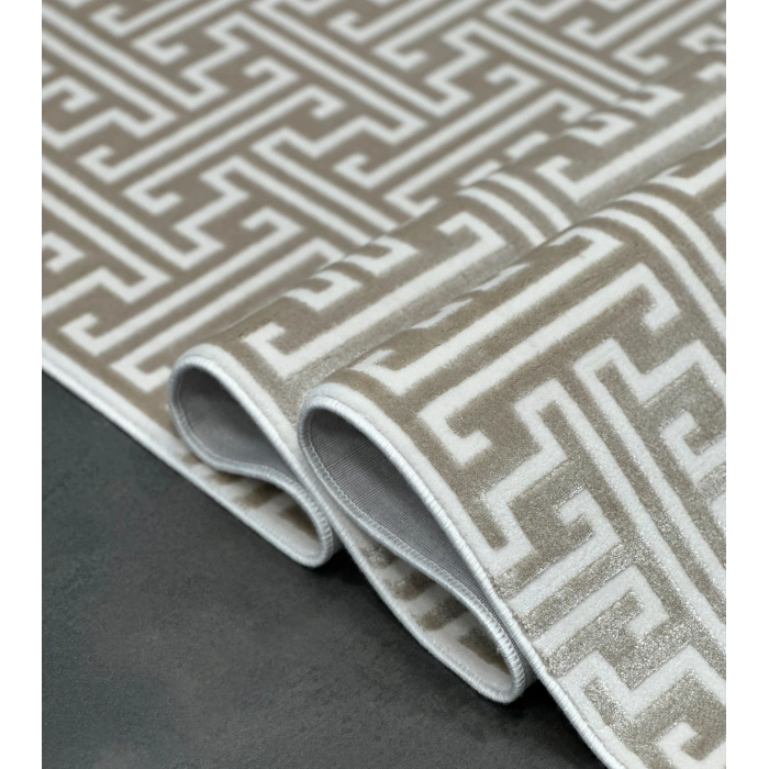 Lizbon Koleksiyonu Modern Desenli Akrilik Makine Halısı