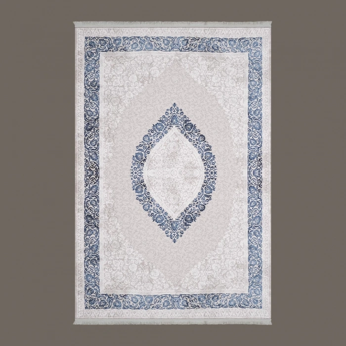 Bamboo Koleksiyonu Akrilik İplik Jüt Taban Halı