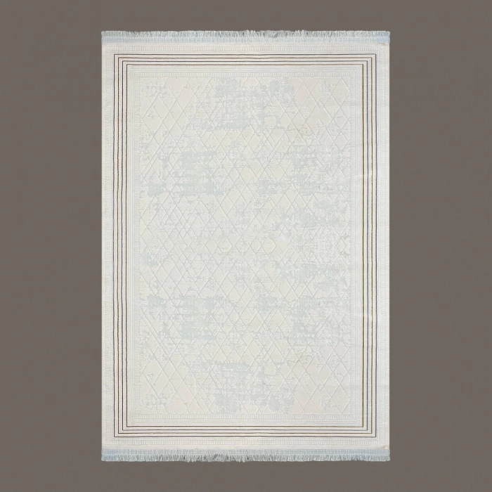 Diamond Koleksiyonu Parlak Görünümlü Mikrofiber İplik Sık Dokuma Halı