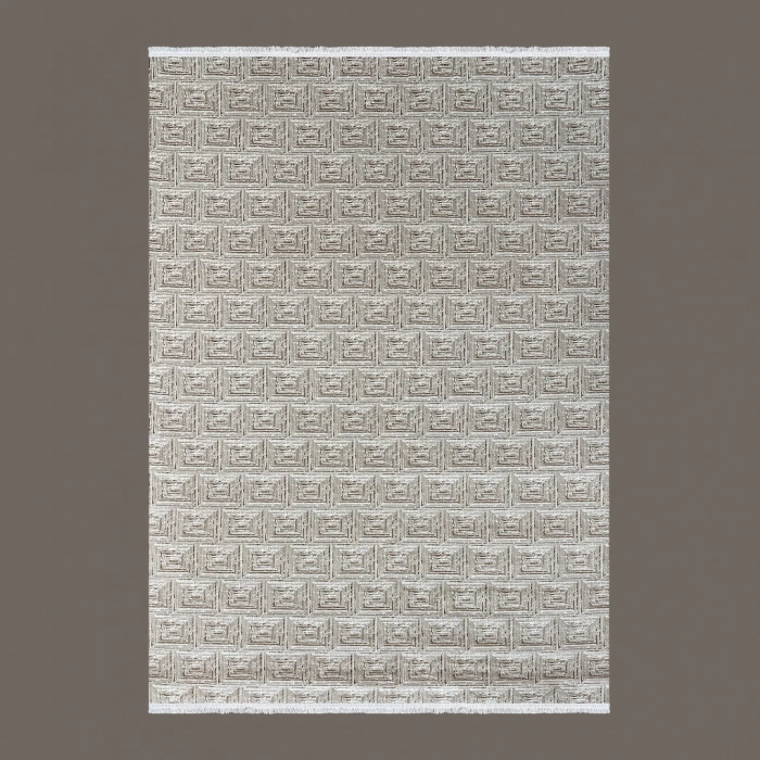 Diamond Koleksiyonu Parlak Görünümlü Mikrofiber İplik Sık Dokuma Halı