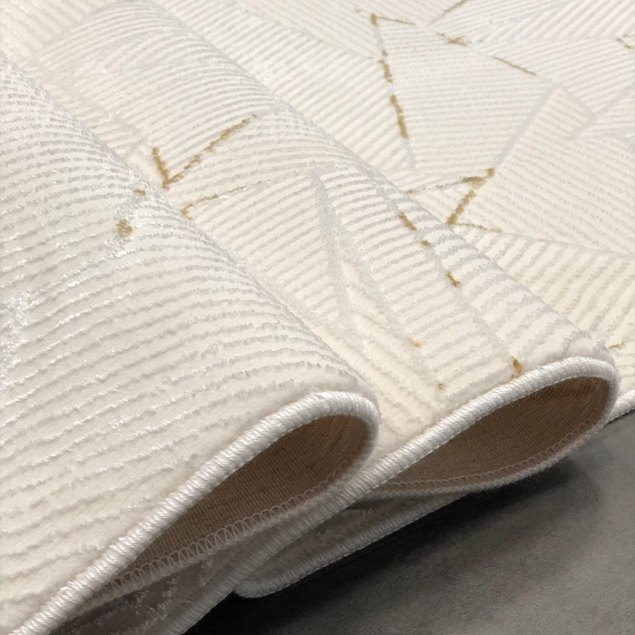 Diamond Koleksiyonu Parlak Görünümlü Mikrofiber İplik Sık Dokuma Halı