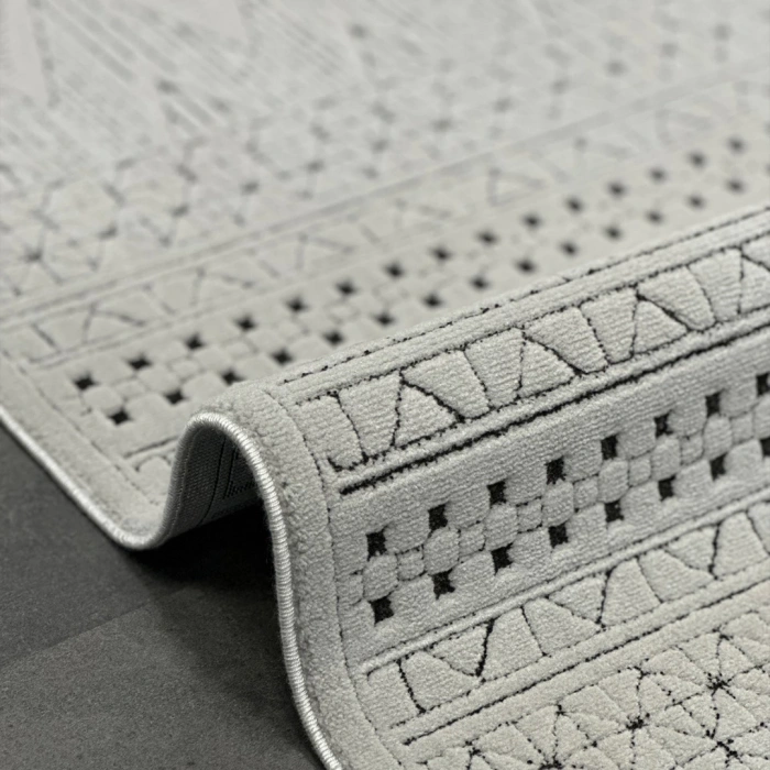 Lavinia Koleksiyonu Modern ve Zarif Desenli Mikrofiber Halı