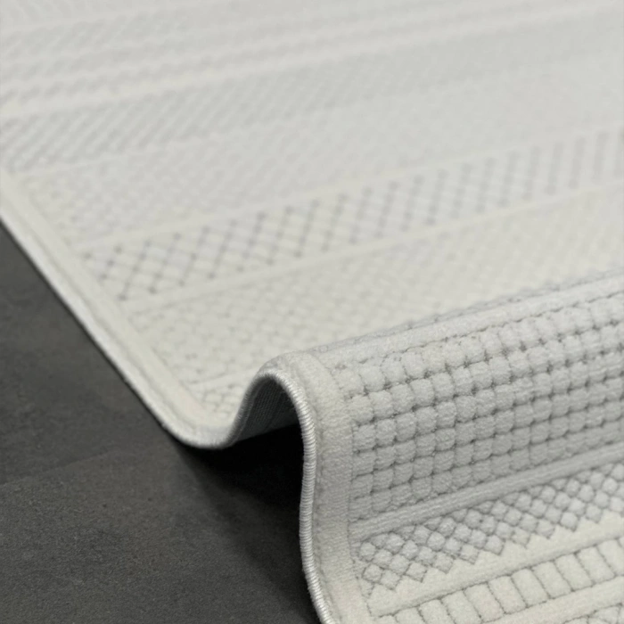 Lavinia Koleksiyonu Modern ve Zarif Desenli Mikrofiber Halı