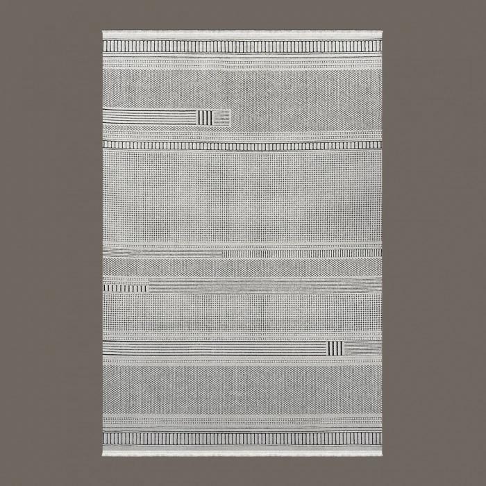 Lavinia Koleksiyonu Modern ve Zarif Desenli Mikrofiber Halı