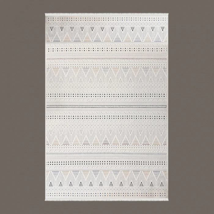 Lavinia Koleksiyonu Modern ve Zarif Desenli Mikrofiber Halı