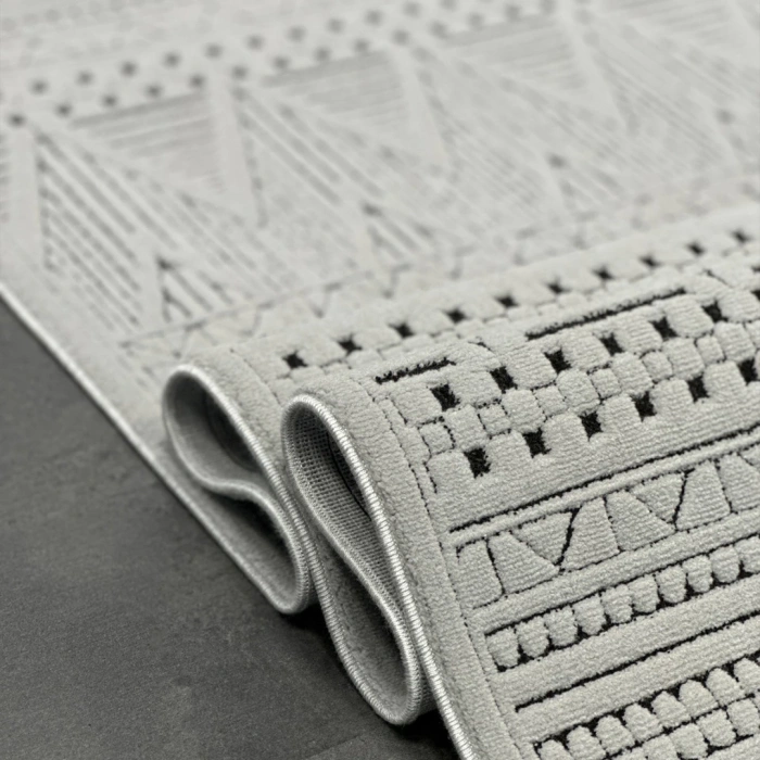 Lavinia Koleksiyonu Modern ve Zarif Desenli Mikrofiber Halı