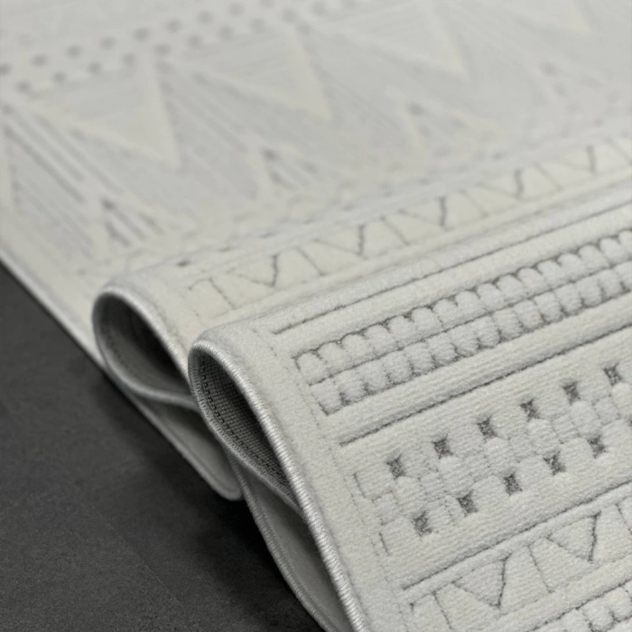 Lavinia Koleksiyonu Modern ve Zarif Desenli Mikrofiber Halı