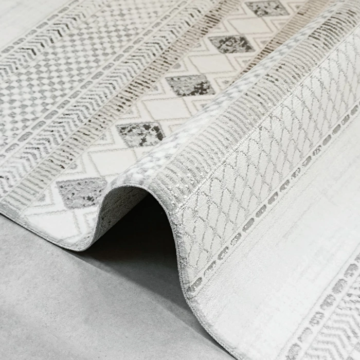 Merit Koleksiyonu Mikrofiber İplik Yumuşak Doku Halı