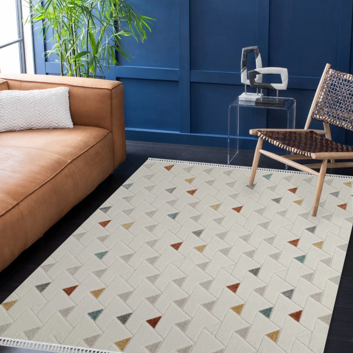 WoolenMudo Koleksiyonu Mikrofiber İplik Halı