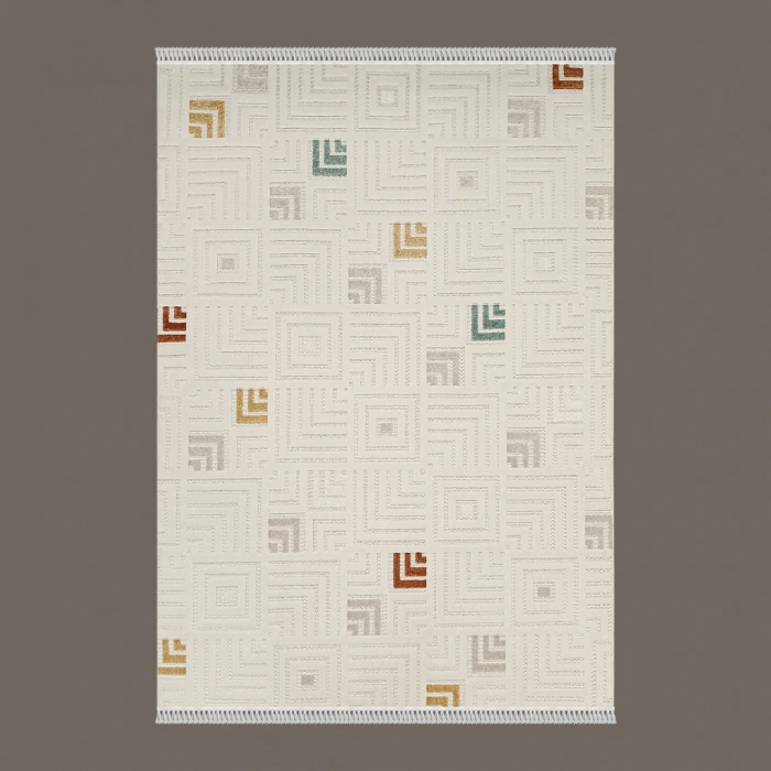 WoolenMudo Koleksiyonu Mikrofiber İplik Halı