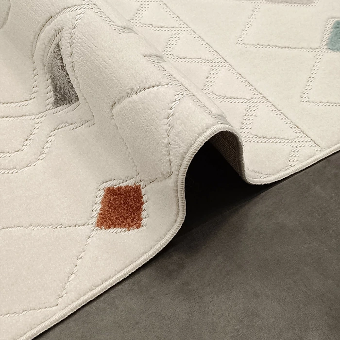 WoolenMudo Koleksiyonu Mikrofiber İplik Halı