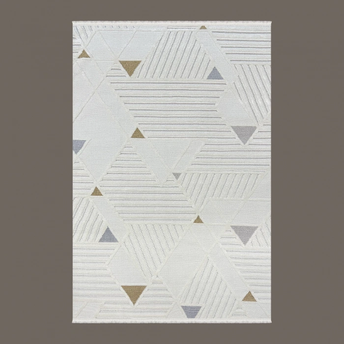 Pietra Koleksiyonu Mikrofiber İplik Şık Görünümlü Halı