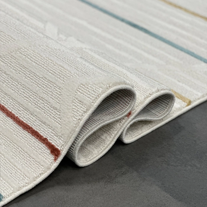 Pietra Koleksiyonu Mikrofiber İplik Şık Görünümlü Halı