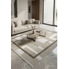 Saloon Koleksiyonu Akrilik İplik Jüt Taban Lüks Halı