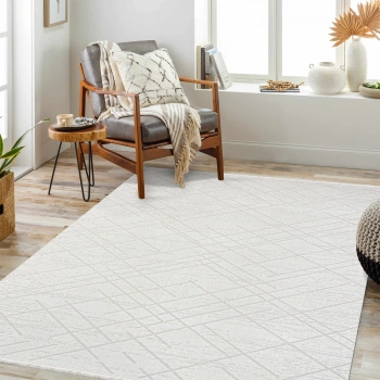 Modern Desen Akrilik Makine Halısı Vesta Koleksiyonu