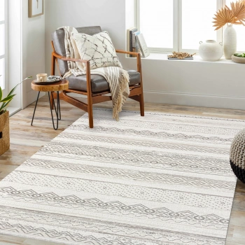 Modern Desen Akrilik Makine Halısı Vesta Koleksiyonu